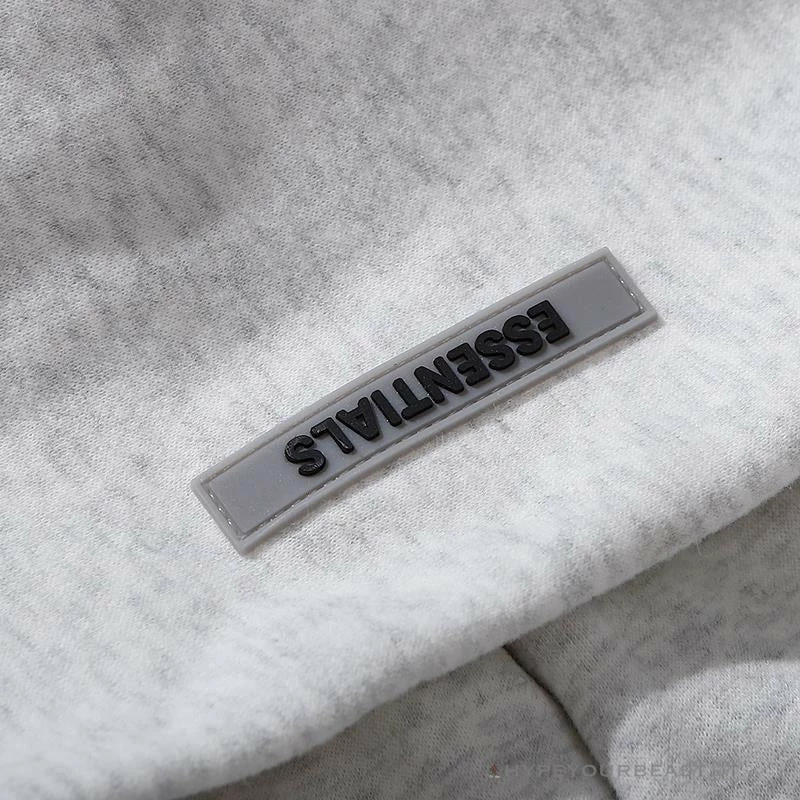 HypeYourBeast FOG Hoodie “ESSENTIALS’ Gray Hoodies & Jackets