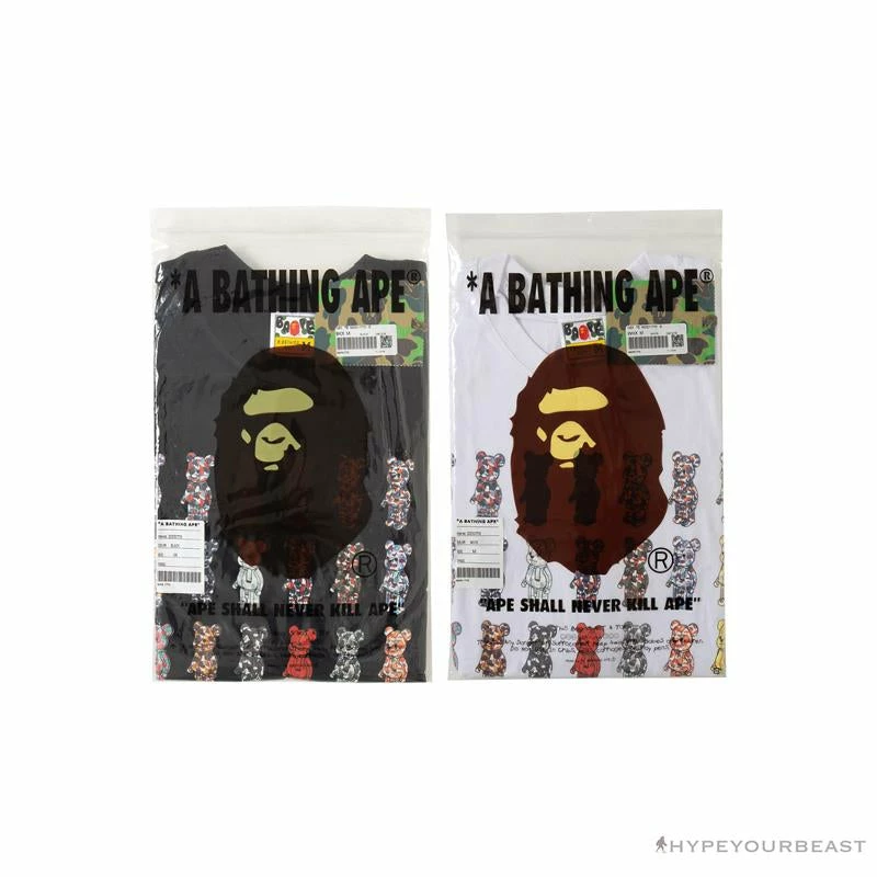 BAPE Violent Bear Collaboration 28th Anniversary Camouflage Tee Shirt ‘BLACK’