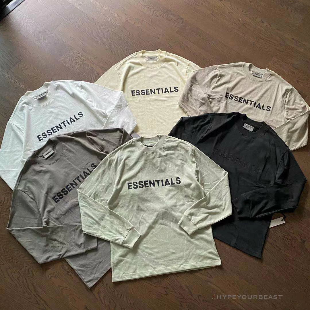FOG ‘ESSENTIALS’ Long Sleeve Shirt Grey Shirts