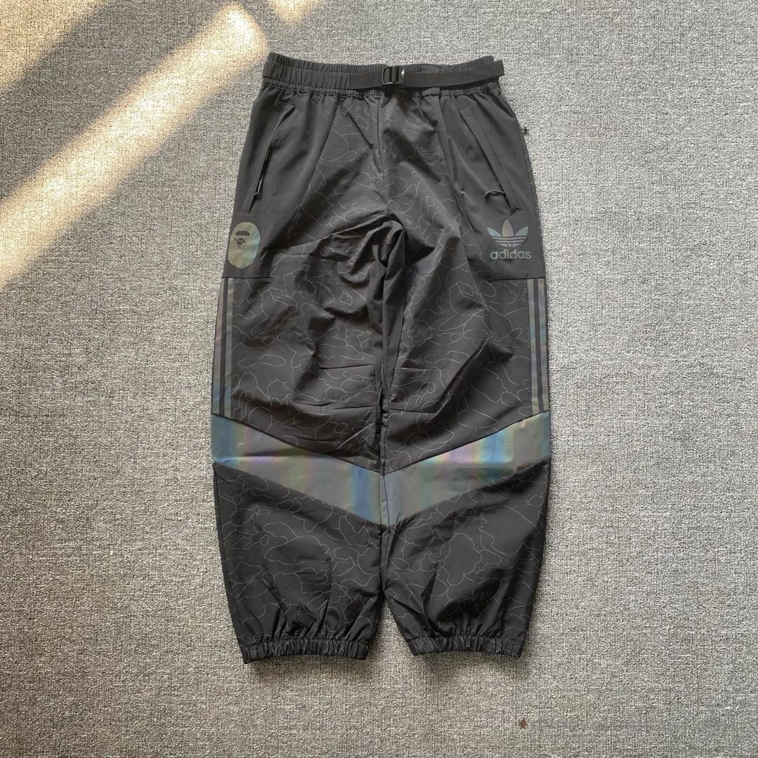 hypeyourbeast clothes bape x Ad*s snowboarding pants