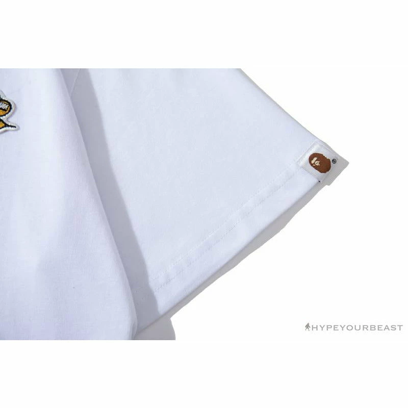 BAPE Readymade Small Bee Camouflage Letter Tee Shirt ‘BLUE’