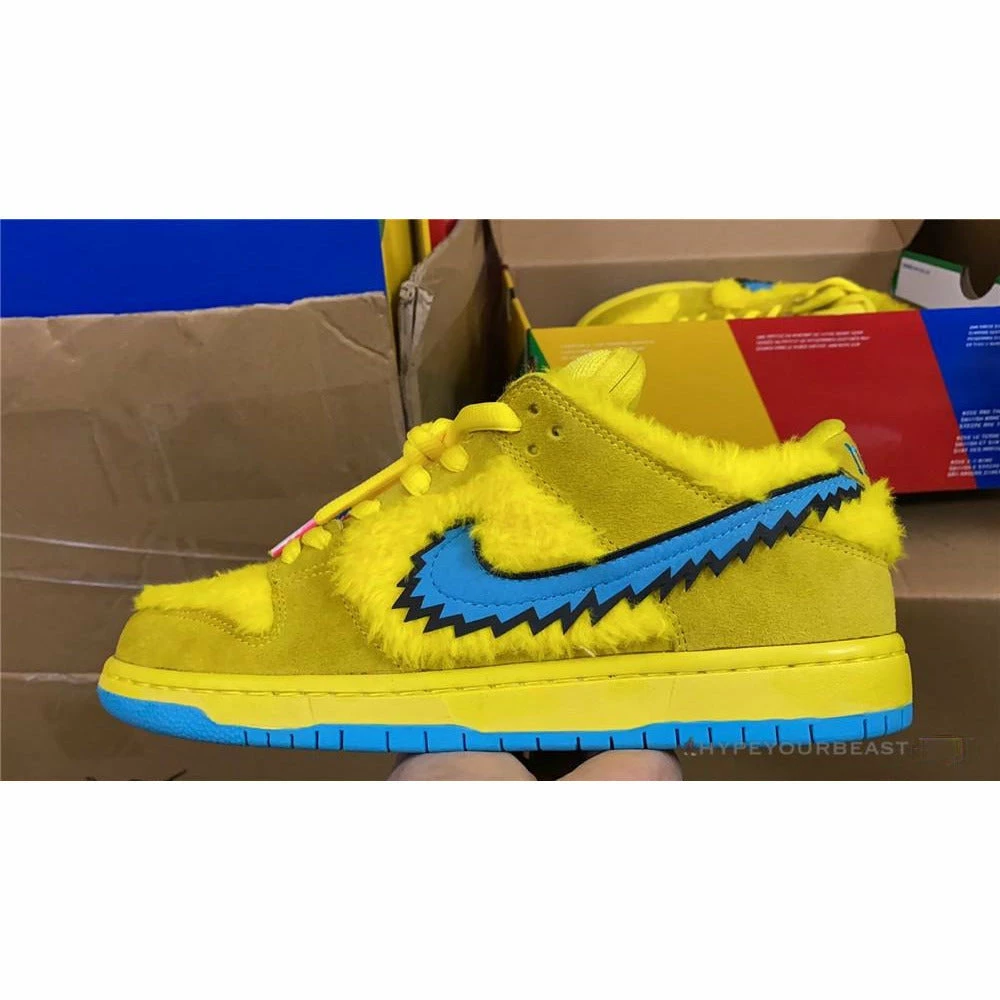 Nike SB Dunk Low X Grateful Dead Yellow Bear
