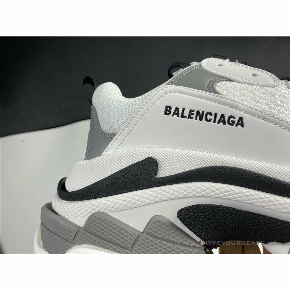 bcg triple s white / black Ba*len*cia*ga triple s