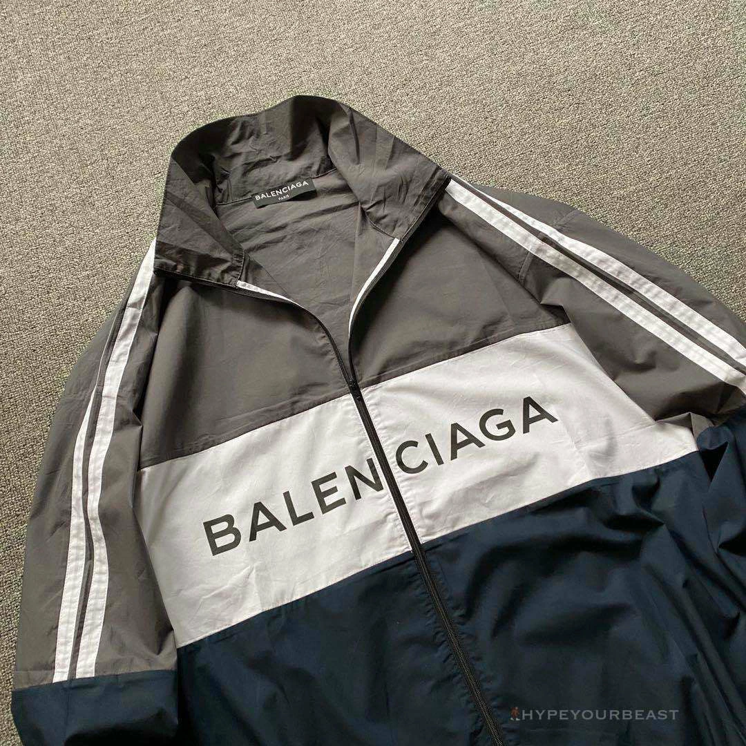 BCG Jacket Grey Blue Hoodies & Jackets
