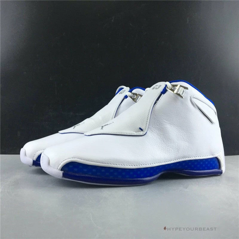 HypeYourBeast Air Jordan 18 Retro ‘White Sport Royal’