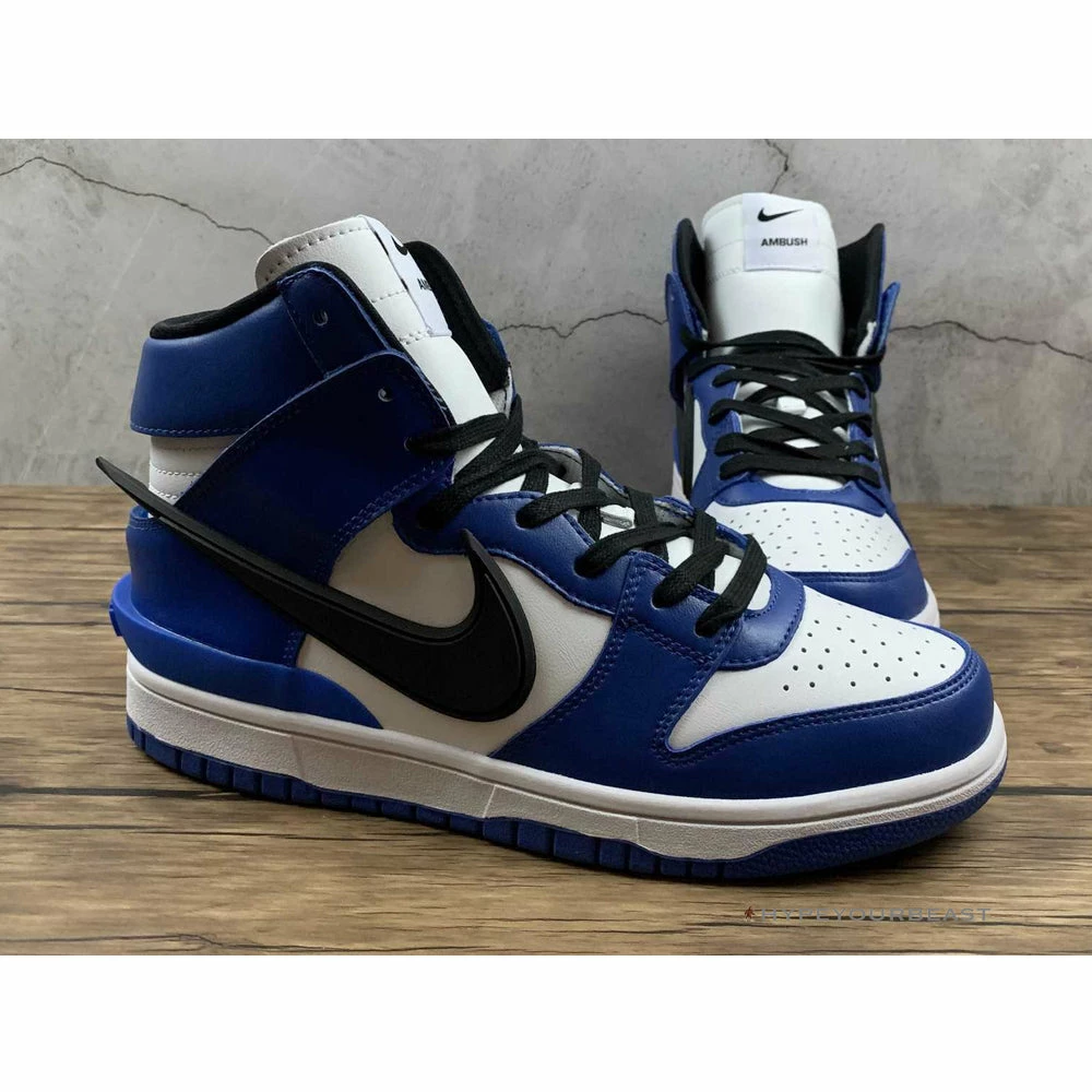 HypeYourBeast AMBUSH X Nike Dunk High ‘Deep Royal’