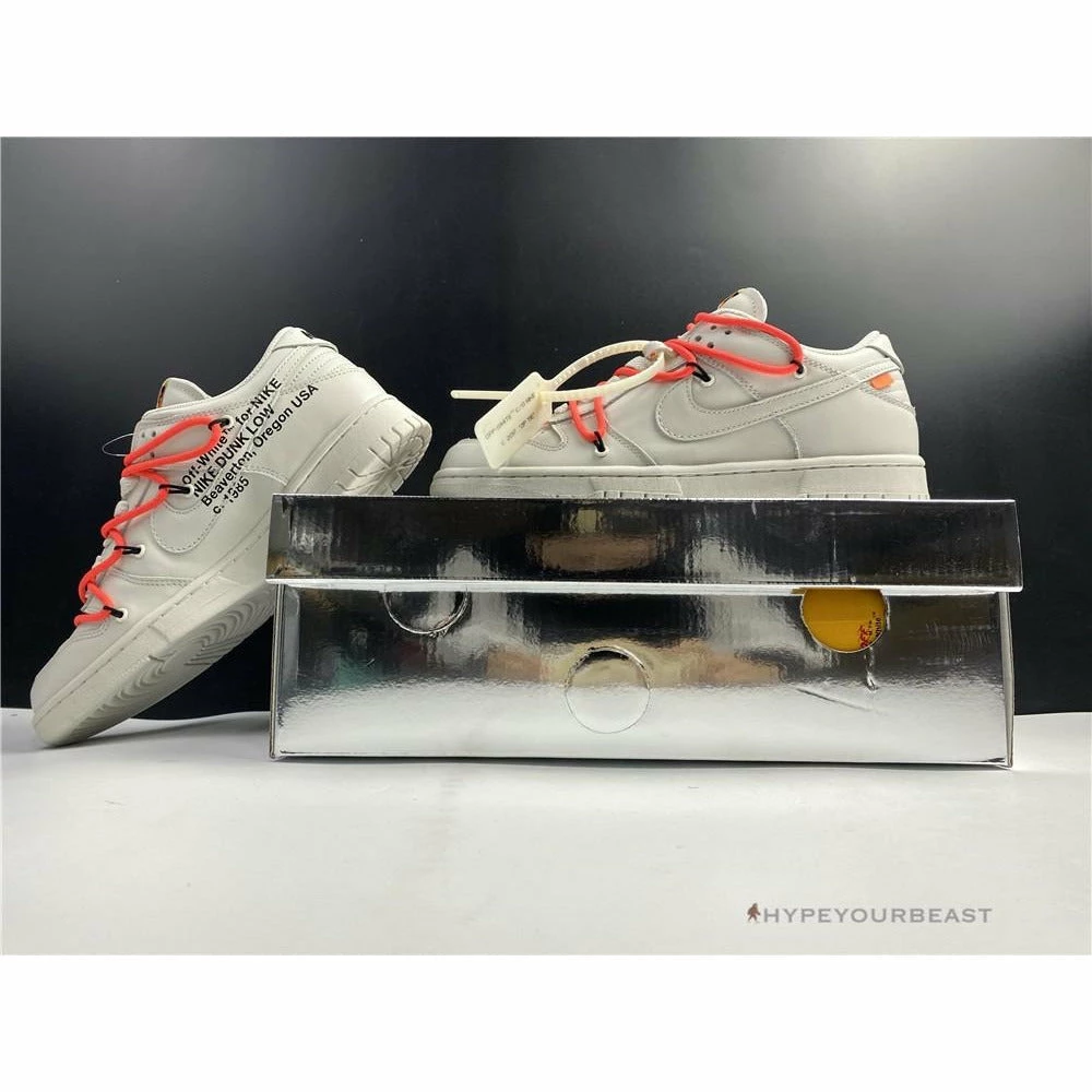 Off-White X Nike Dunk Low White