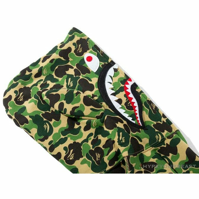 BAPE X UNKLE Camouflage Green Belt Ear Hoodie Clothes