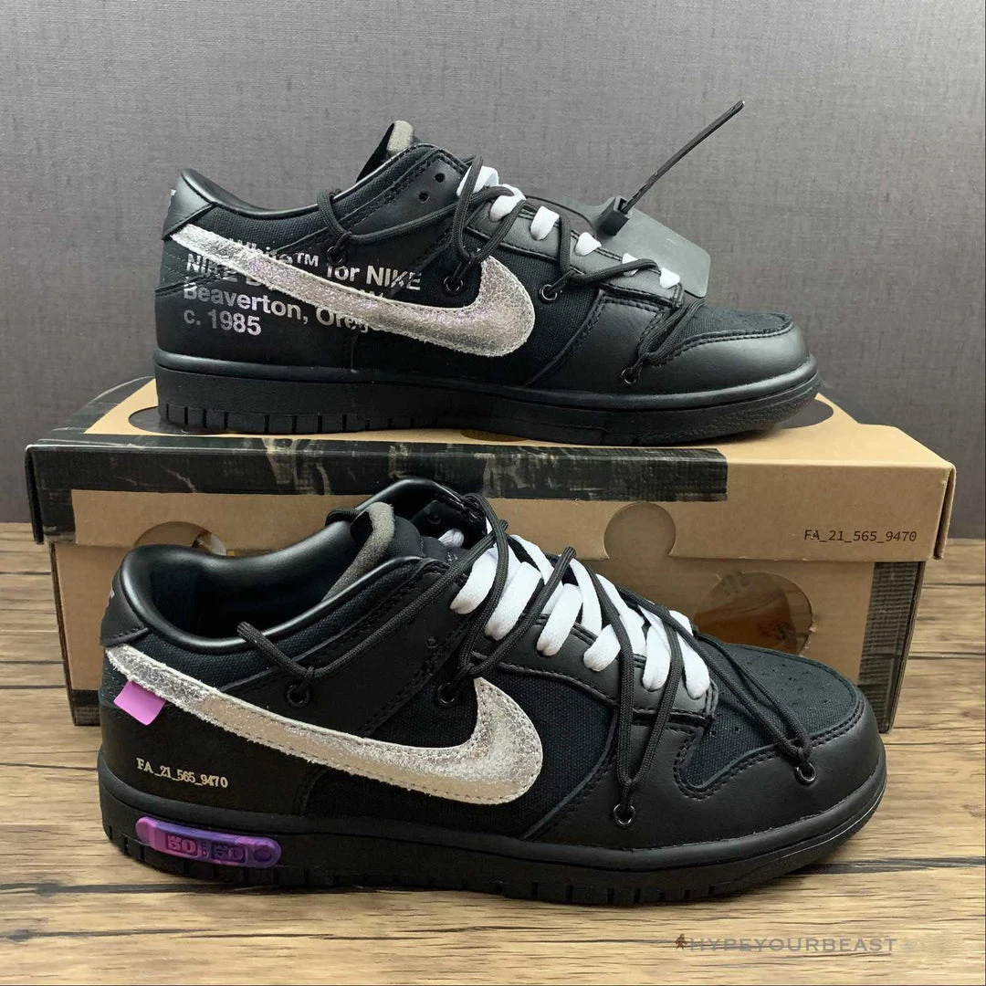 HypeYourBeast Off White X Nike Dunk Low ‘Dear Summer – 50/50’