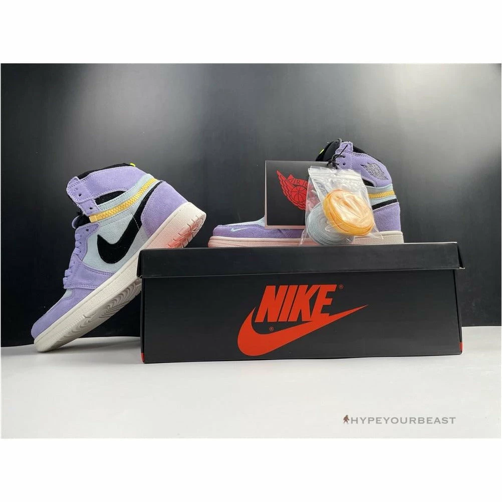 HypeYourBeast Air Jordan 1 High Switch ‘Purple Pulse’