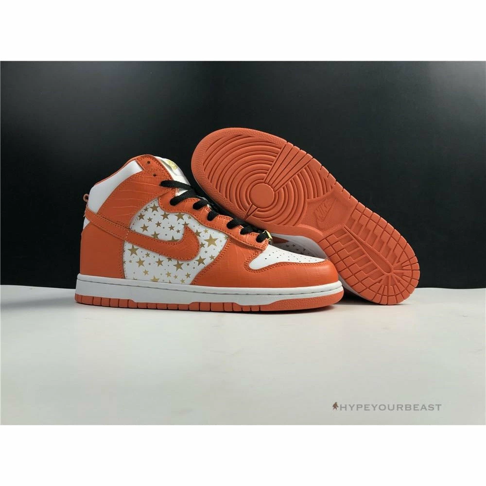 nike sb dunk high S*p*e orange blaze