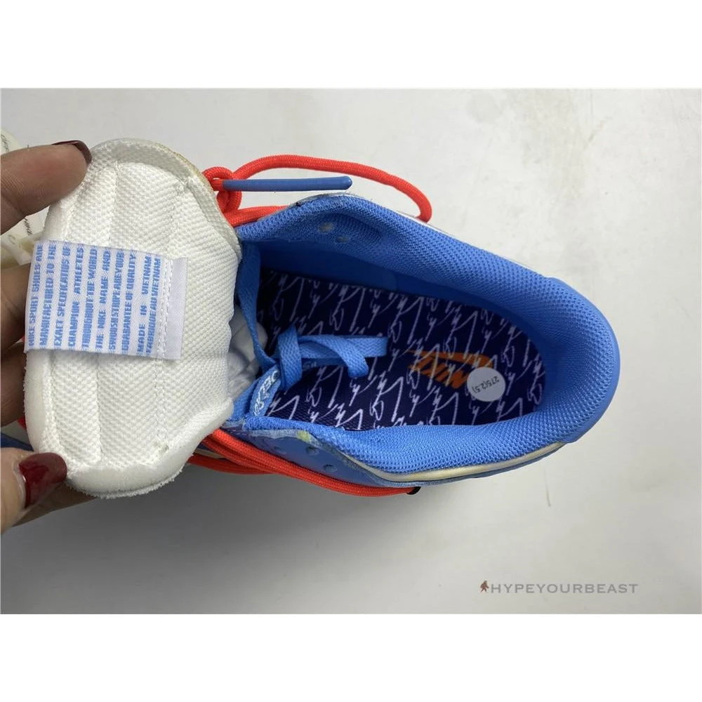Futura X Off-White X Nike Dunk Low Blue