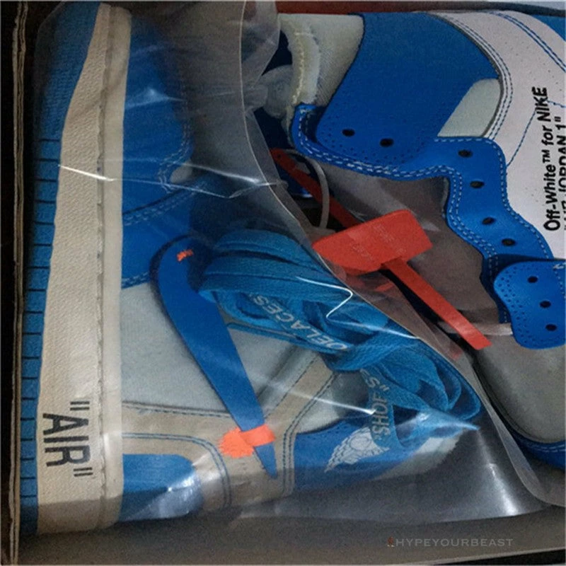 The Ten: Off White X Air Jordan 1 High “UNC”