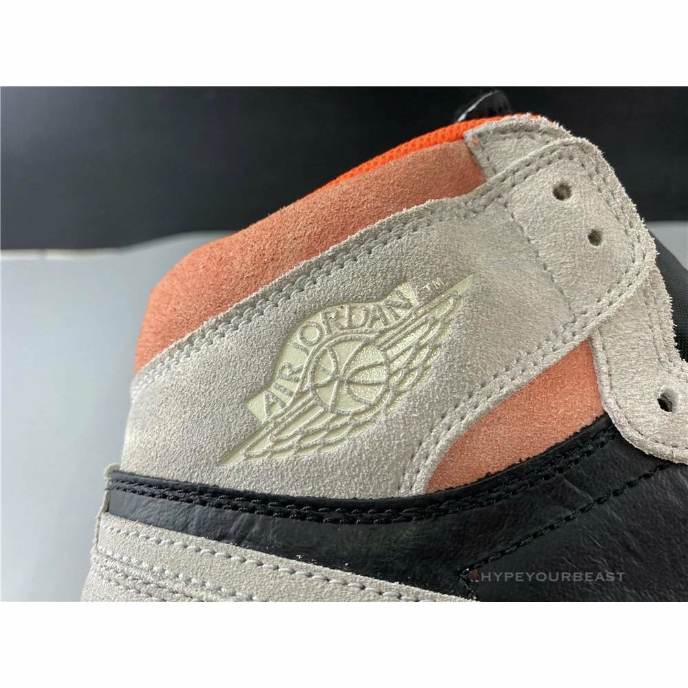 Air Jordan 1 Retro High OG Neutral Grey Hyper Crimson