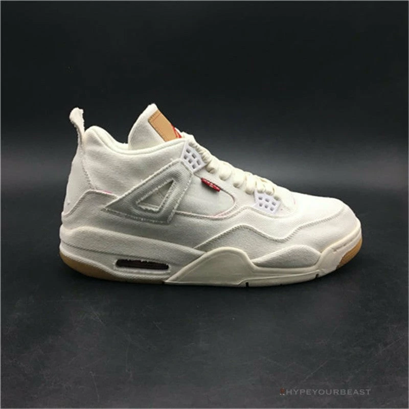 Jordan 4 X Levi’s White