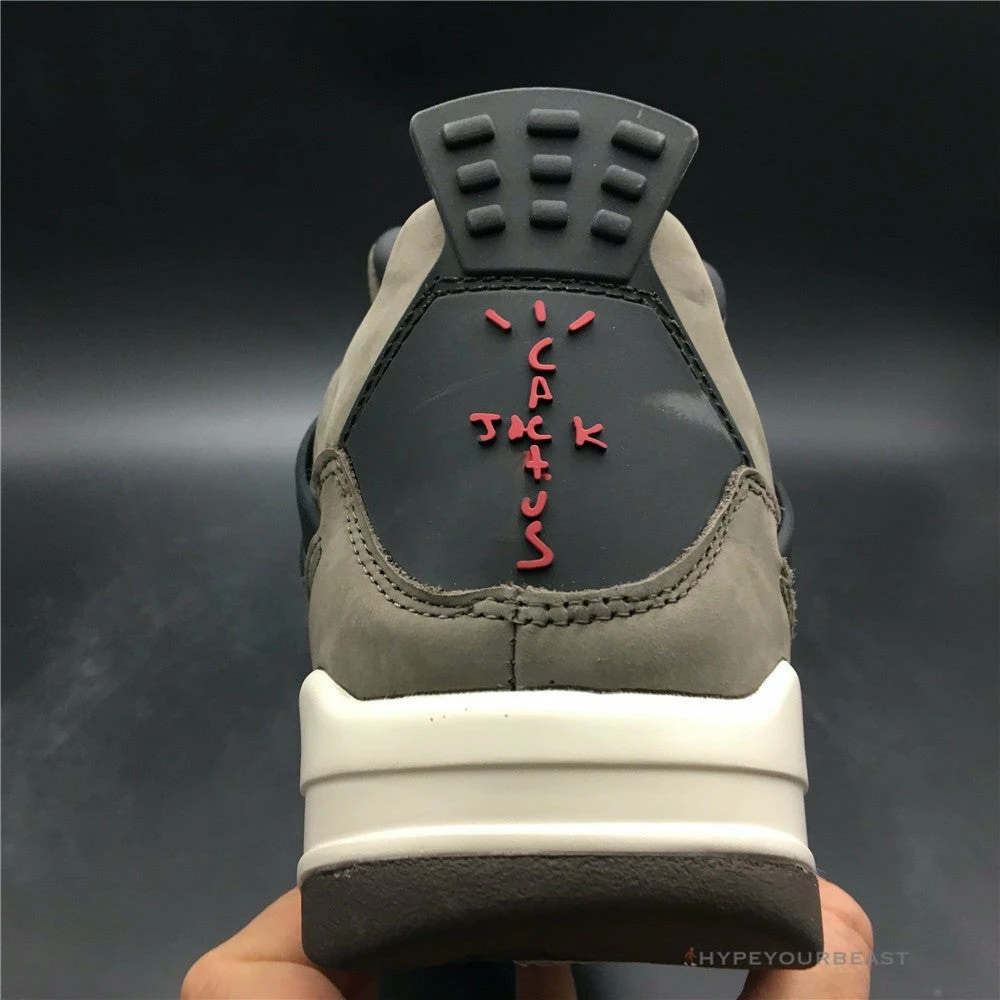 Travis Scott X Air Jordan 4 Dark Mocha