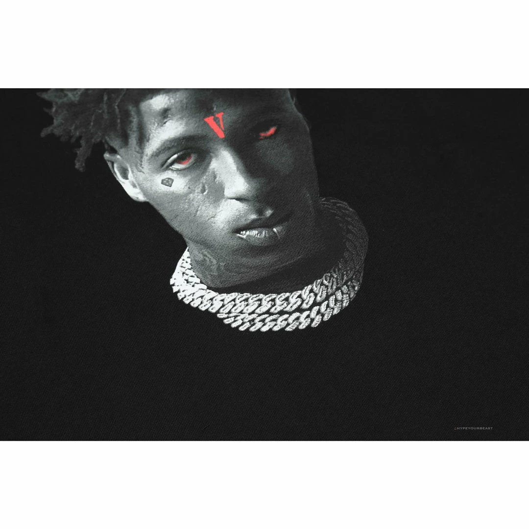 hypeyourbeast vlone hoodie black F**e