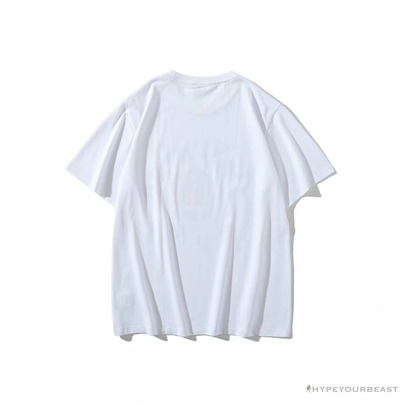 Clothes BAPE Valentine’s Day Chocolate Ape Head Tee Shirt ‘WHITE’