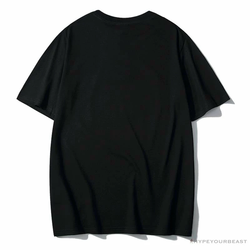 Clothes BAPE Starry Sky Camouflage Luminous Great Ape Man Head Tee Shirt ‘BLACK’