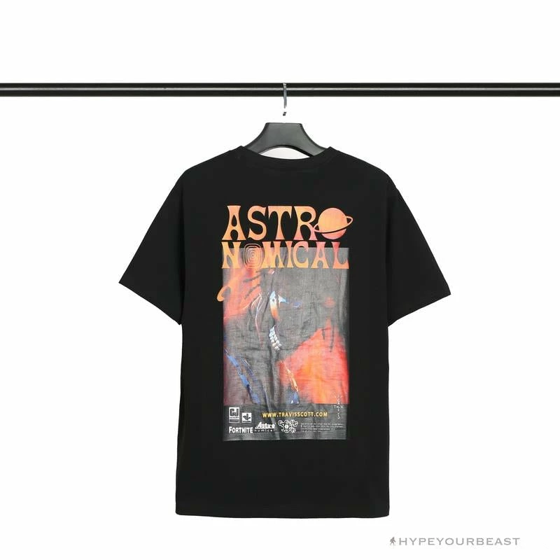 OFF-WHITE Travis Scott Cactus Jack Astronomical Tee Shirt ‘BLACK’