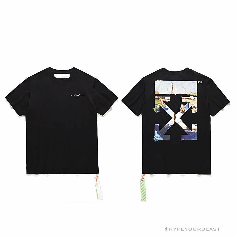 OFF-WHITE Monet Tee Shirt ‘BLACK’
