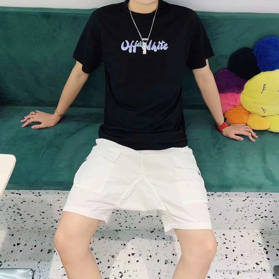 OFF-WHITE Disney Spring X Summer Mickey Arrow Tee Shirt ‘BLACK’ T-Shirts
