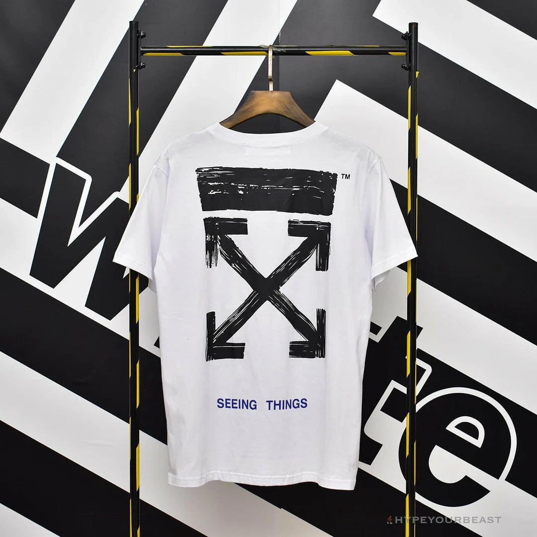 OFF-WHITE Seeing Things Arrow Tee Shirt ‘WHITE’ T-Shirts