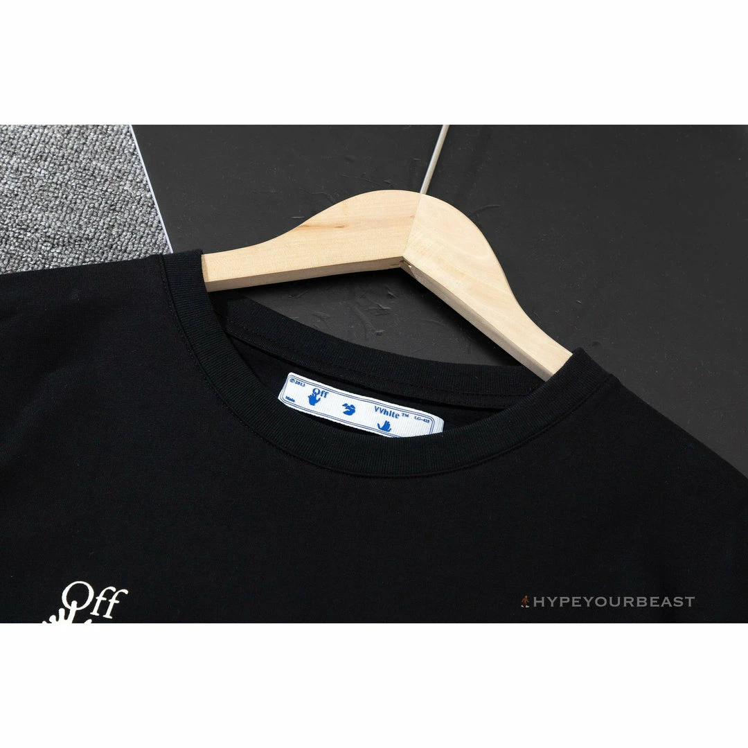 T-Shirts OFF-WHITE Big Tree HD Pattern Tee Shirt ‘BLACK’