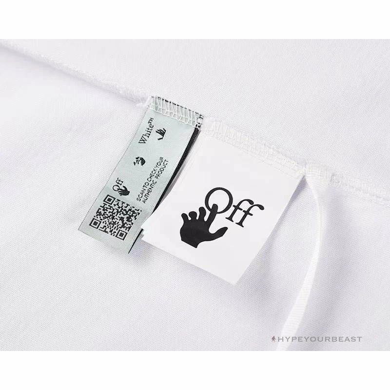OFF-WHITE Hand Shake Tee Shirt ‘WHITE’ T-Shirts