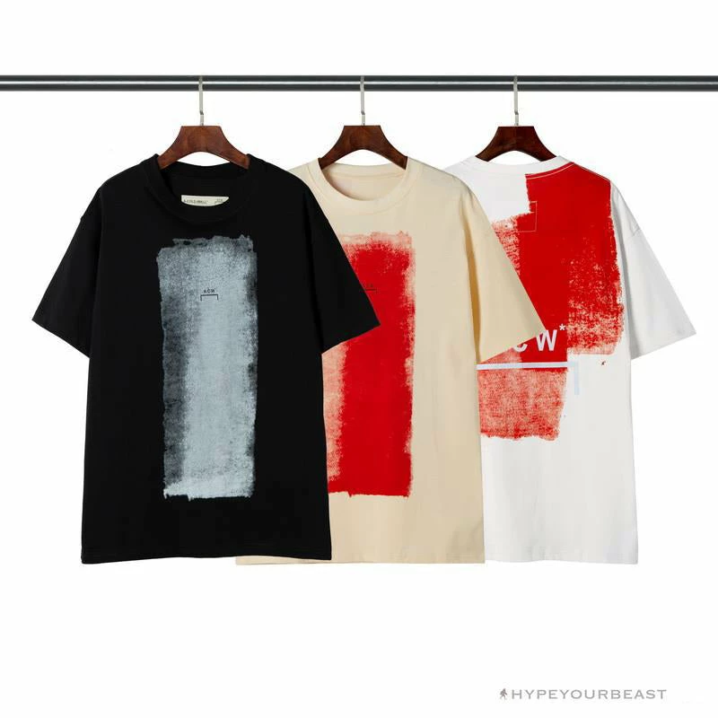 OFF-WHITE ACW Digital Print Tee Shirt ‘BLACK’ T-Shirts