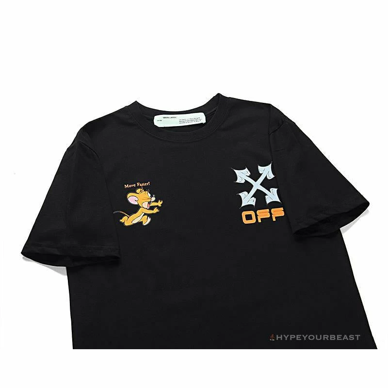 T-Shirts OFF-WHITE Handsome Jerry Arrow Tee Shirt ‘BLACK’