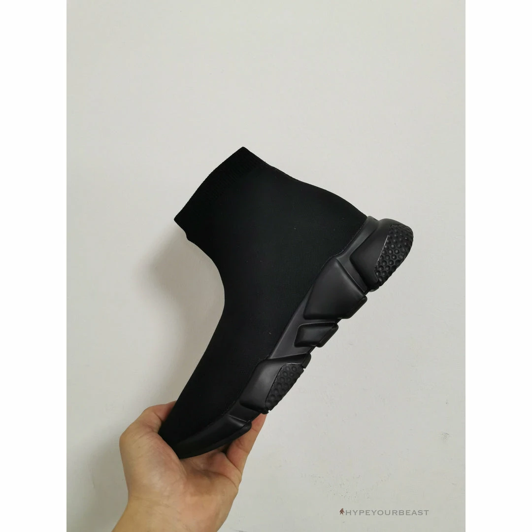 HypeYourBeast BCG Sock Sneakers Black Black White Balanciaga Sock Sneakers