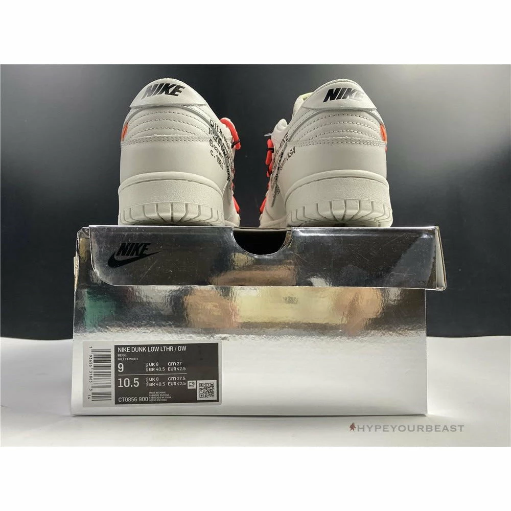 Off-White X Nike Dunk Low White