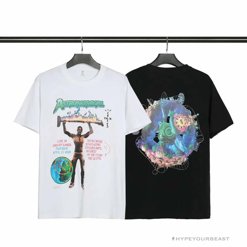 OFF-WHITE Travis Scott Fortnite Tee Shirt ‘BLACK’