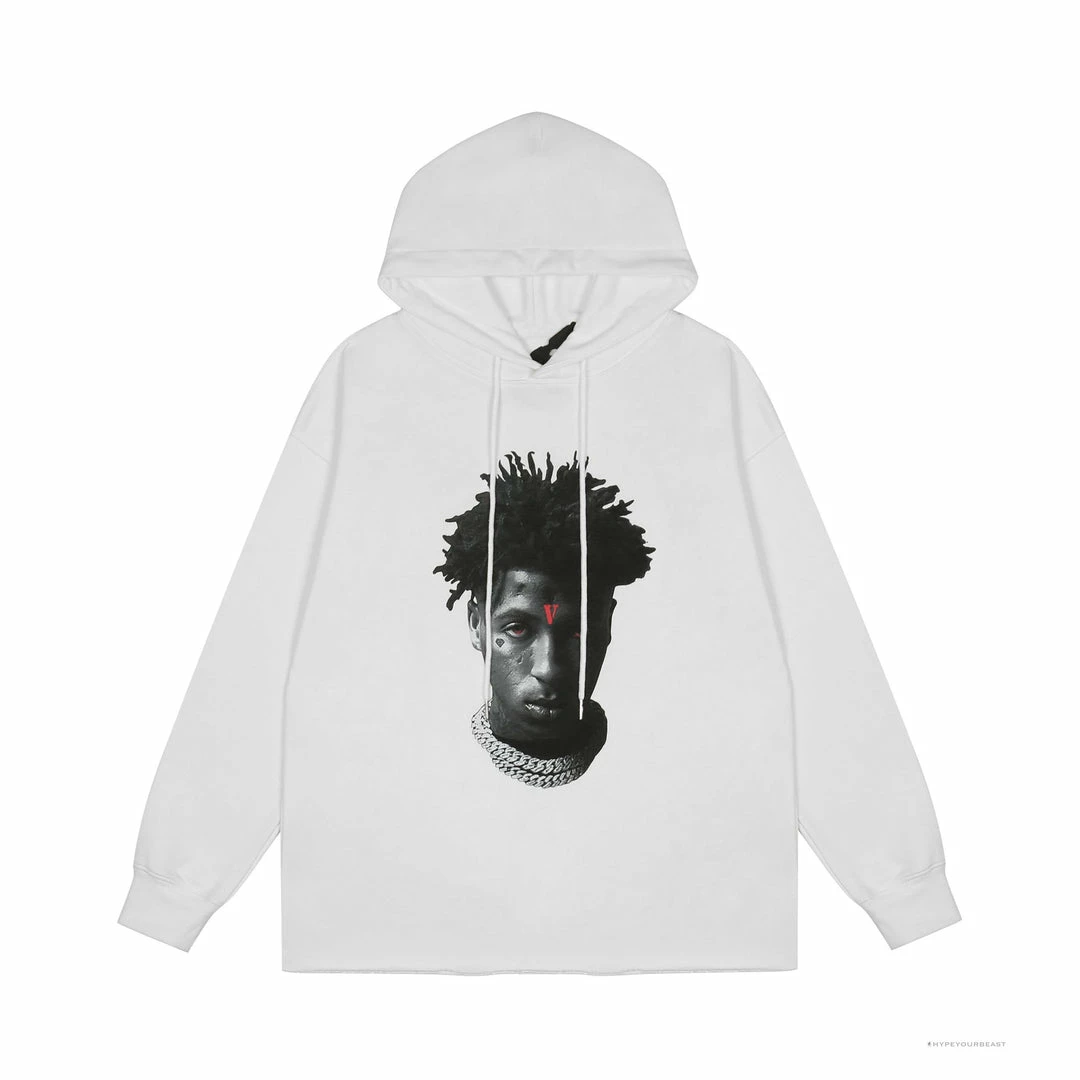 hypeyourbeast vlone hoodie white F**e