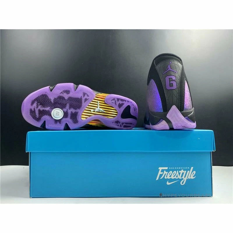 HypeYourBeast Air Jordan 14 ‘Doernbecher’ Purple