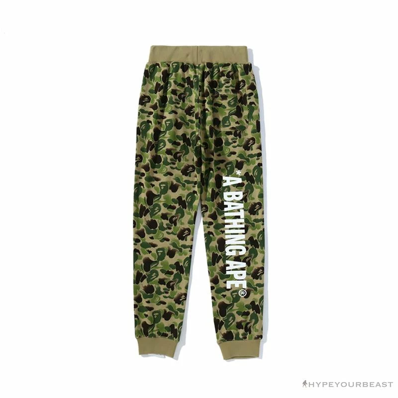 BAPE Chinese Style Ink Camouflage 10th Anniversary Limited Pants ‘GREEN’