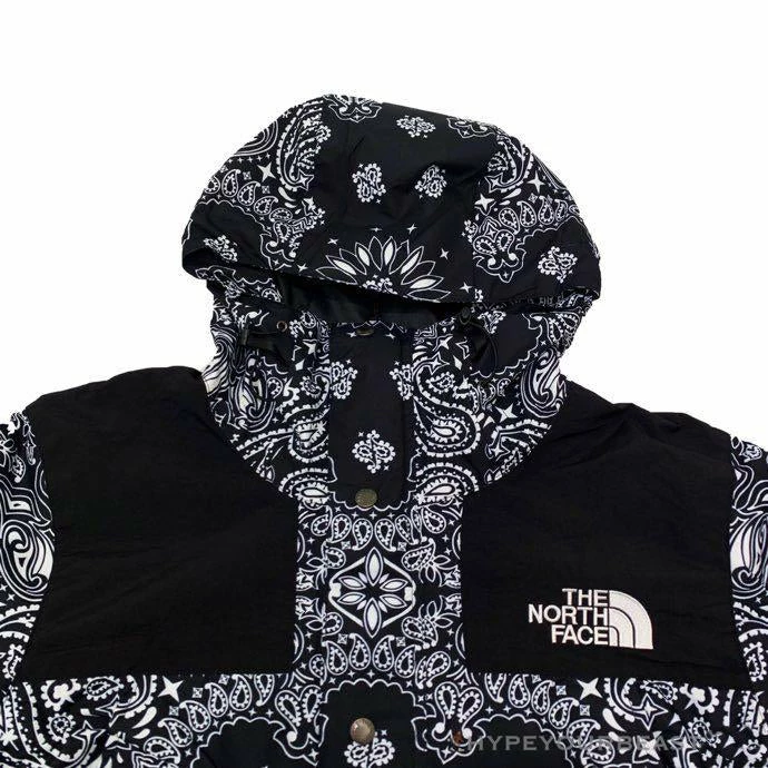 hypeyourbeast S*p*e x t*f bandana jacket black hoodies & jackets