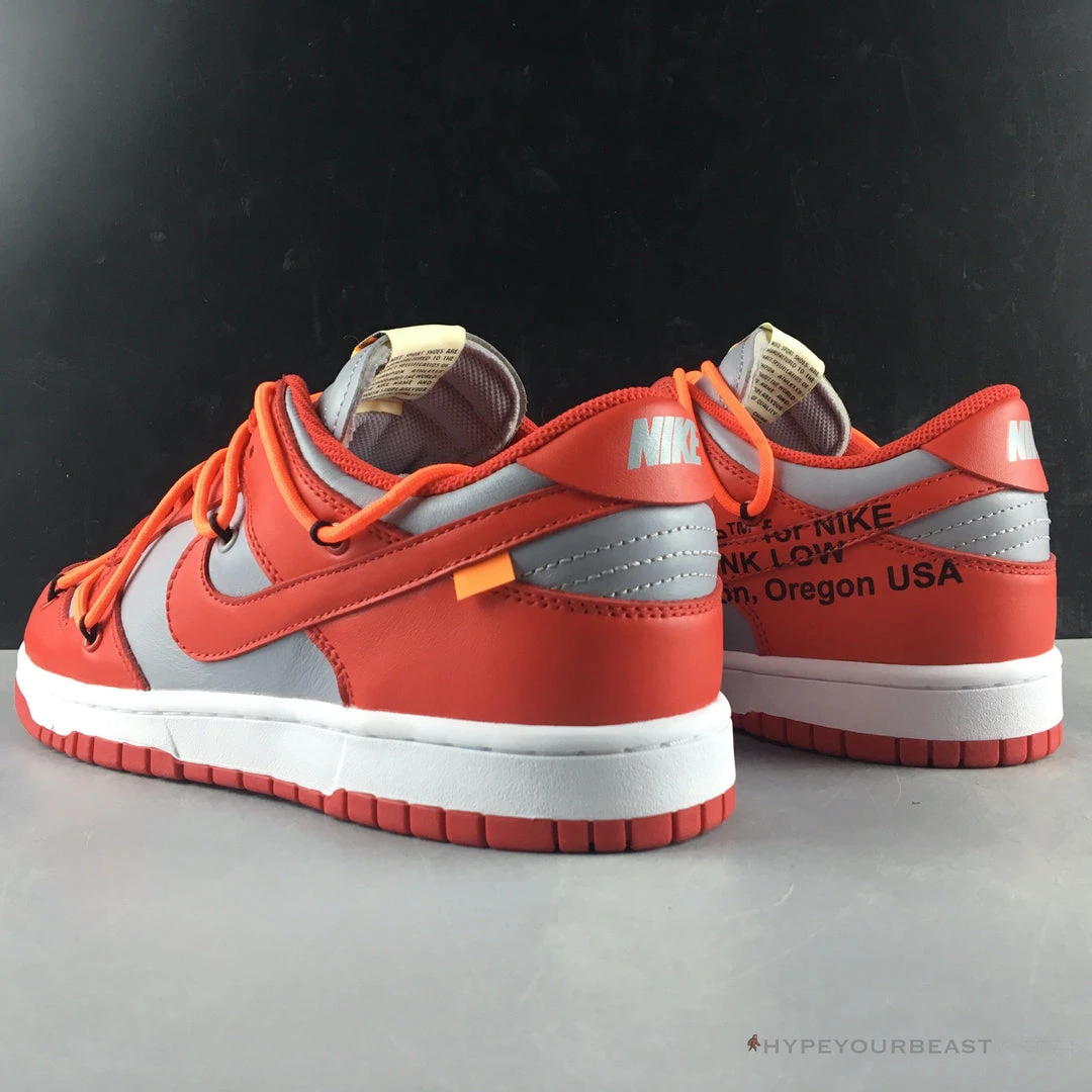Nike Off-White X Dunk Low ‘University Red’