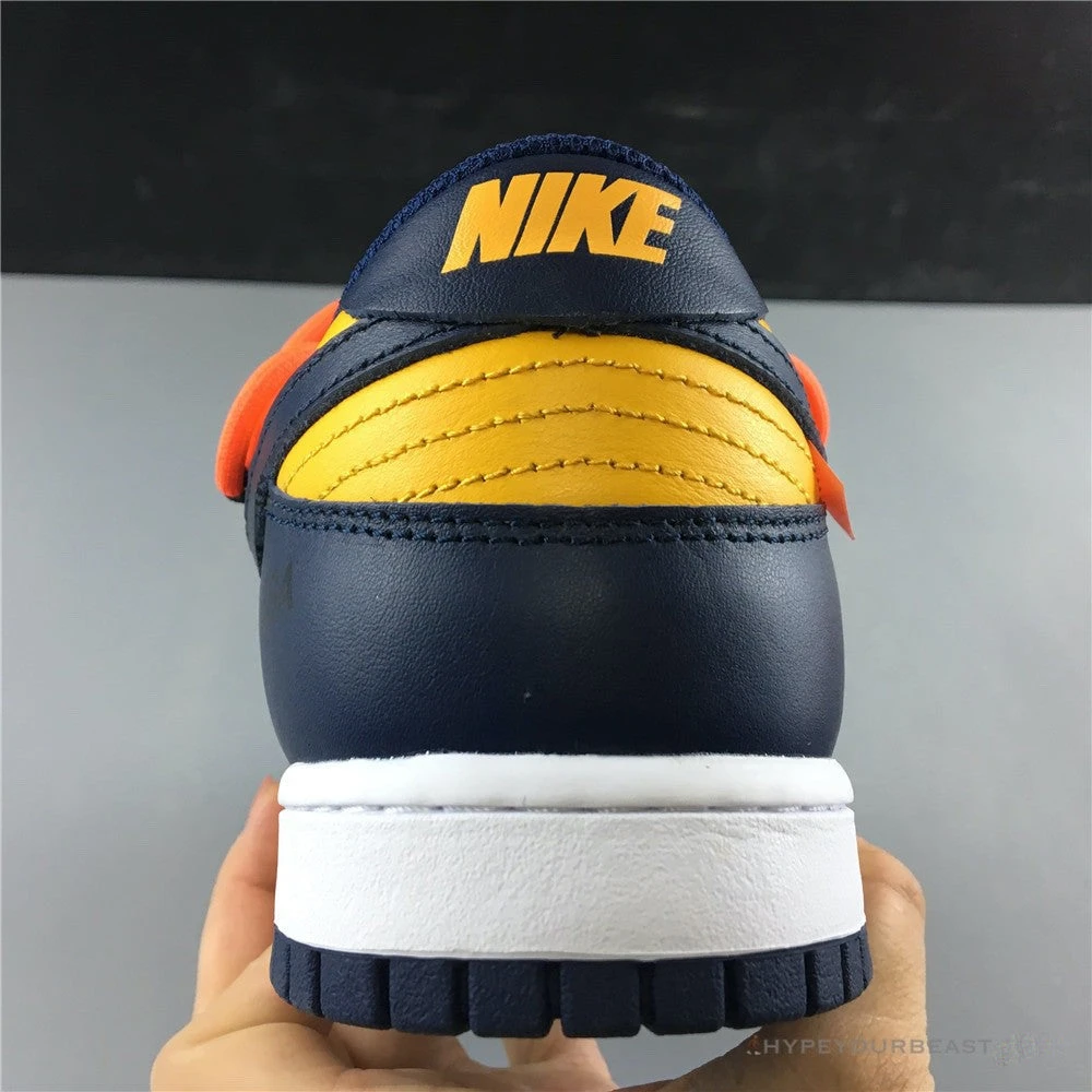 Nike Off-White X Dunk Low ‘University Gold’
