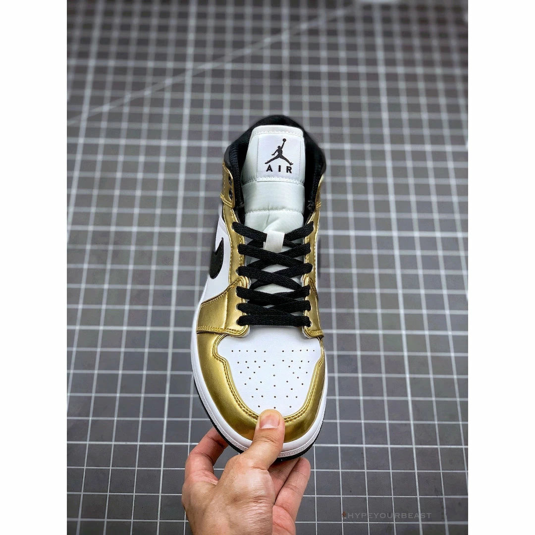 Air Jordan 1 Mid ‘Metallic Gold’