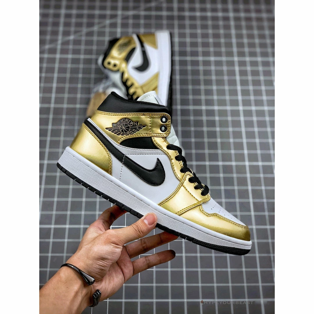 Air Jordan 1 Mid ‘Metallic Gold’