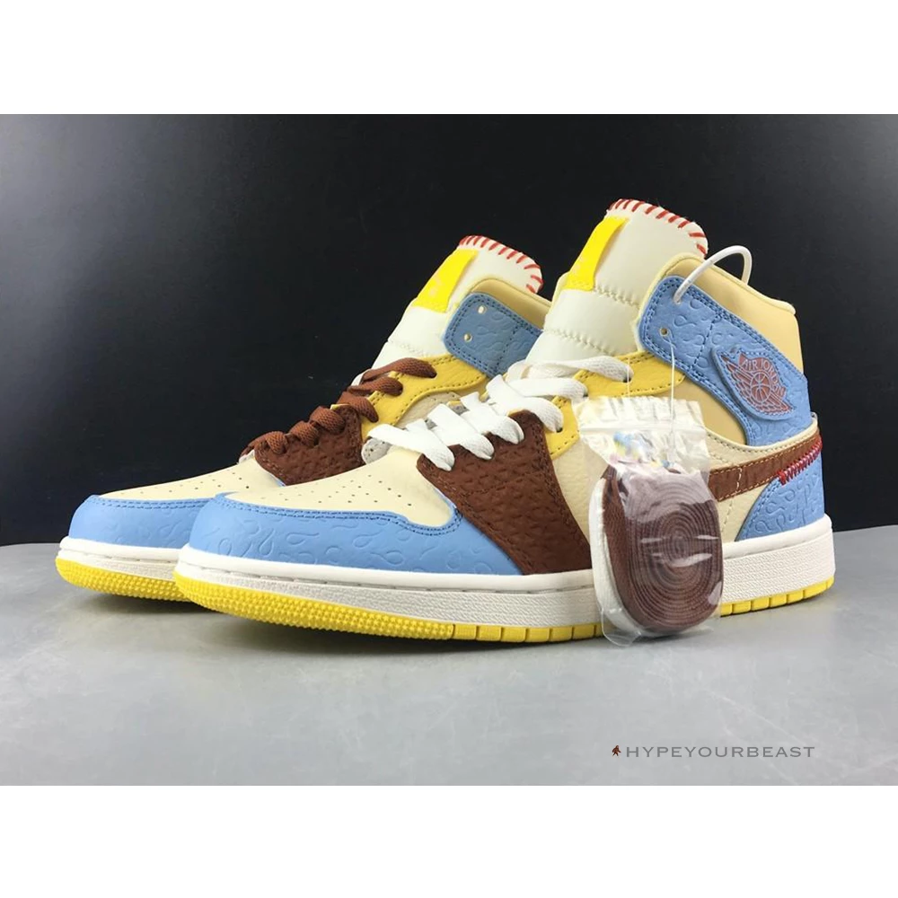 Air Jordan 1 Mid SE Fearless Maison Chateau Rouge