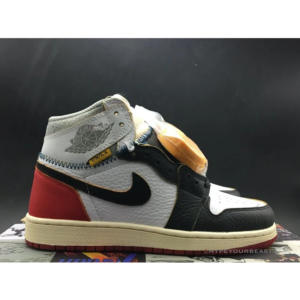 Air Jordan 1 Retro HI “Union – Black Toe”