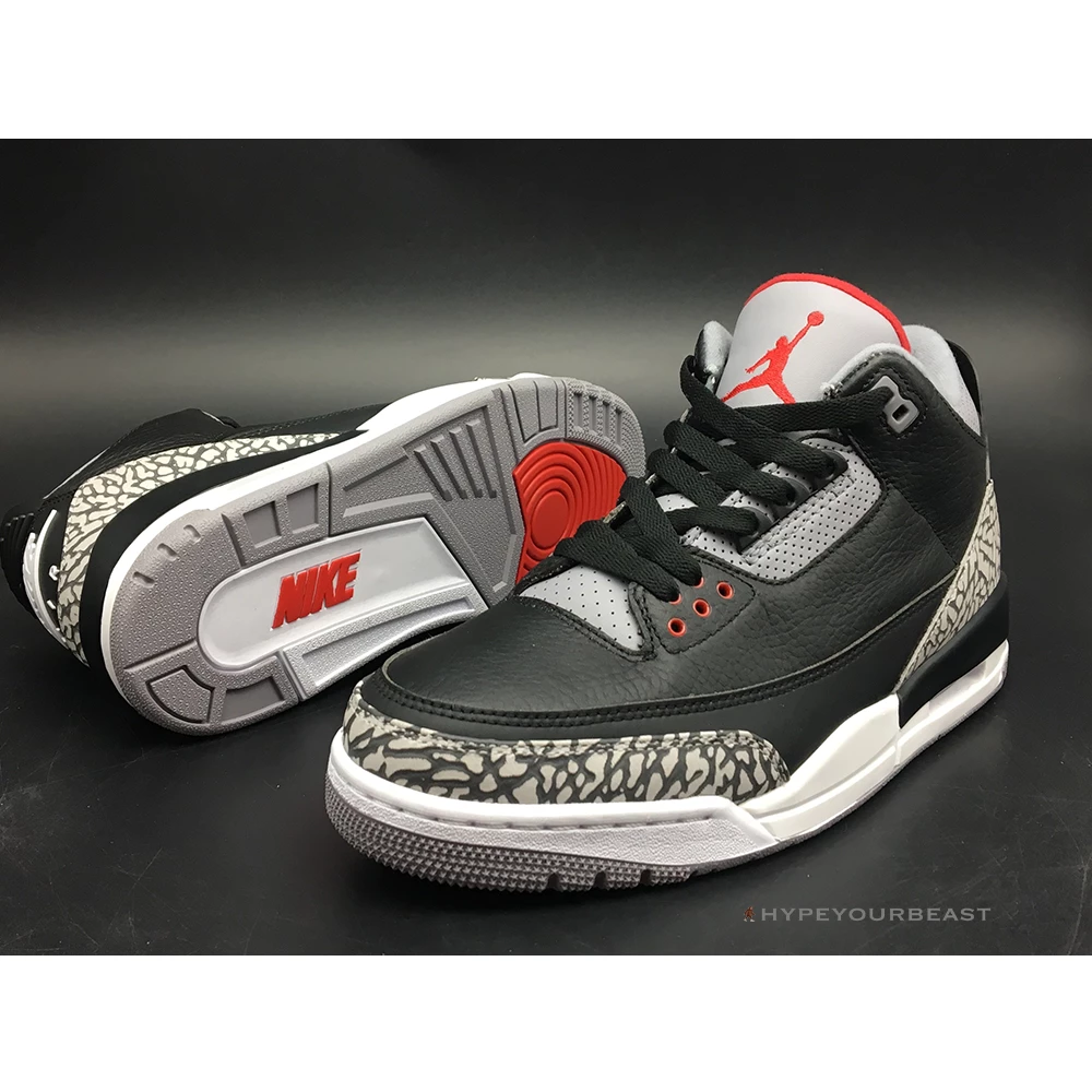 Air Jordan 3 Retro High OG ‘Black Cement’