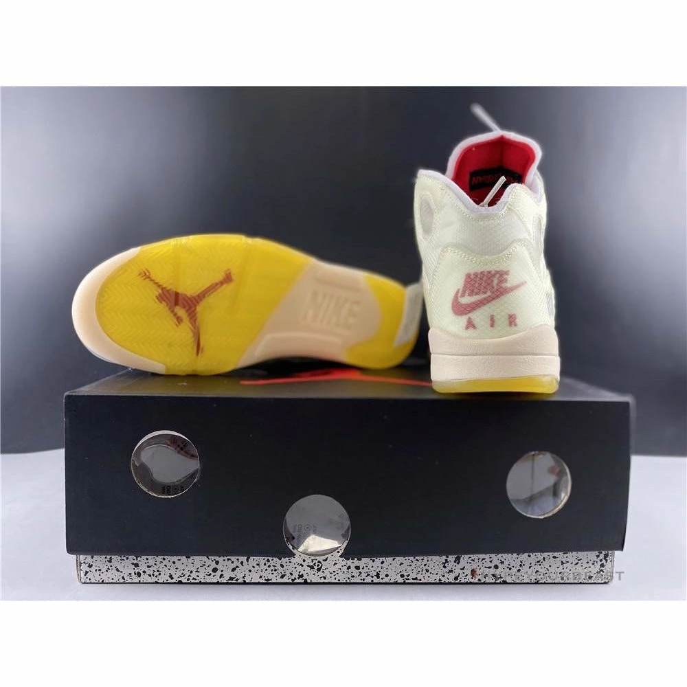Off White X Air Jordan 5 White