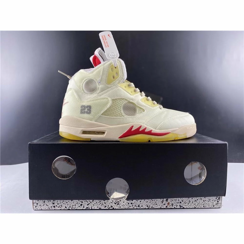 Off White X Air Jordan 5 White