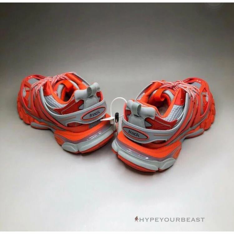 Ba*len*cia*ga bcg track sneakers 3.0 orange/slate grey