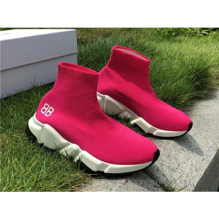 Ba*len*cia*ga bcg sock sneakers pink