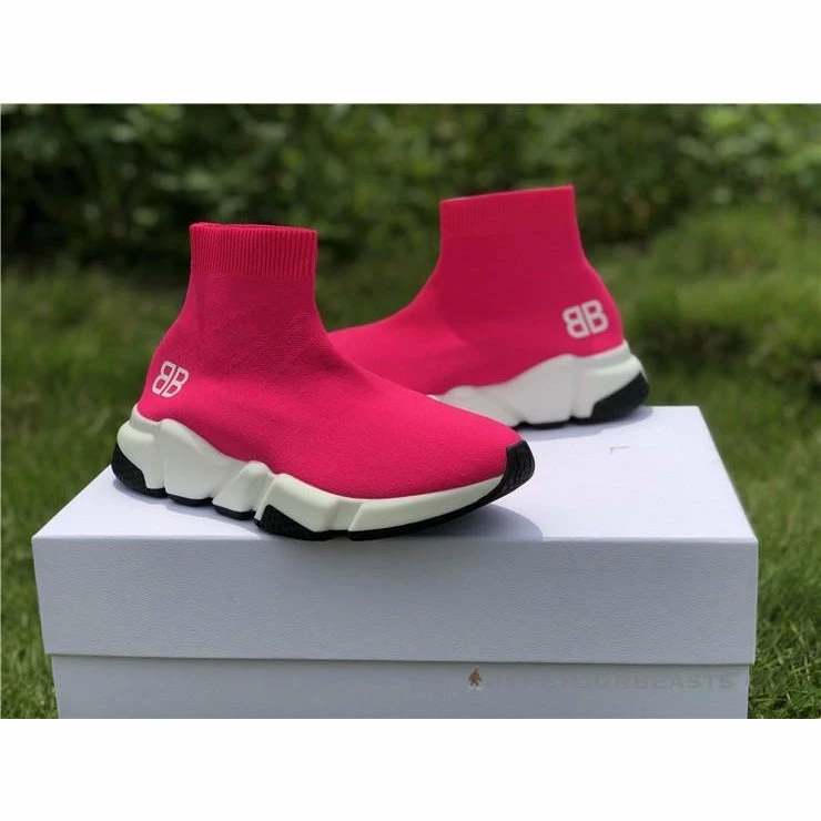 Ba*len*cia*ga bcg sock sneakers pink